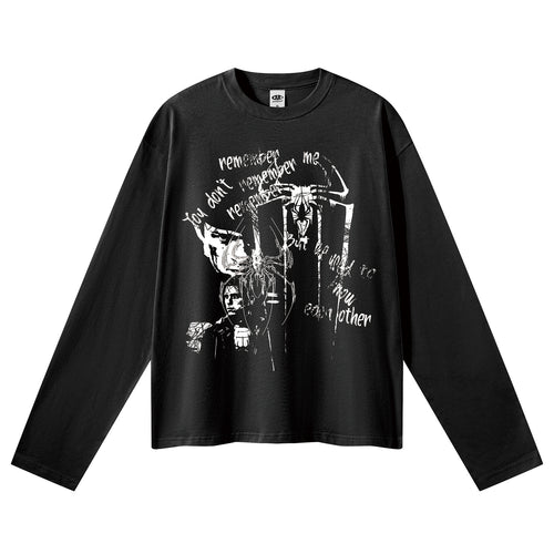 ARTIE Men's American Printed Loose Fit T-Shirt