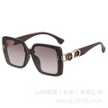 Women's Square Sunglasses - Light Luxury Big Frame