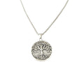 Overseas Nordic Fiber Student of Berry Two-Tone Round Brand Necklace Retro World Berry Titanium Universal Gift Pendant