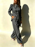 Casual Fashion High Waist Pants + Top Set