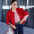 Women's Fall Fashion Versatile Jacket 2026 | Trendy Jacket - Off White