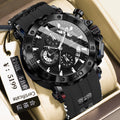 Swiss Brand New Multifunction Mens Watch Chronograph Time Glow Quartz Watch Live Export Bestseller Drop Ship