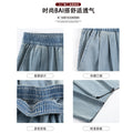 Women's Tencel Denim High Waist 5-Pocket Shorts