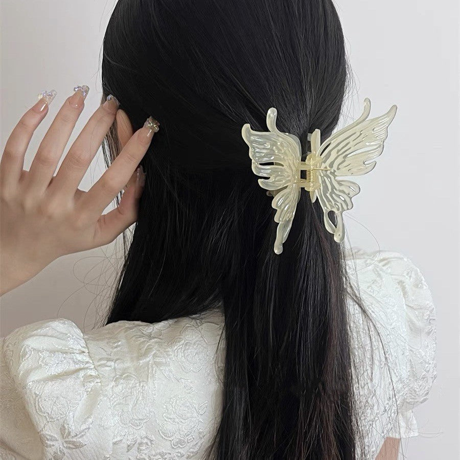 Colorful Butterfly Hair Claw Clip - view 8