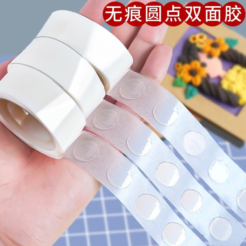 气球超粘点胶装饰派对房间布置用品 透明双面无痕胶点100个