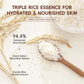 跨境新品LAIKOU大米精华液17ml补水保湿FDA护肤品rice serum厂家