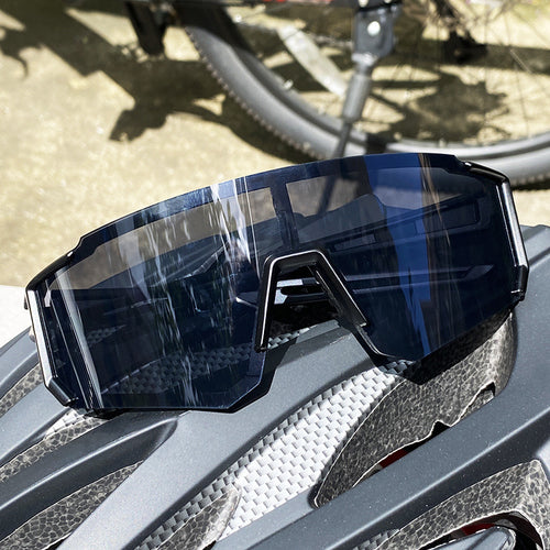 One-Piece Riding Sunglasses - Unisex Motorcycle UV