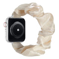 Summer New Fits Apple watch Apple Band Narrow Edge Solid Glossy Light Silk Hair Tie Band