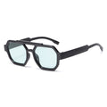 Premium Western Retro Asymmetric Street Snap Sunglasses American ins Breeze Unisex UV-Proof Round Face Sunglasses