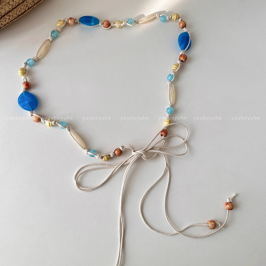 Bohemian Wooden Bead Waist Chain - view 9