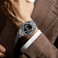 Y2K Year Original Retro alabaster Western Unique-Shaped Spider Web Watch Men Stylish Waterproof Quartz Watch