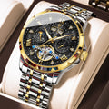 POEDAGAR Brand Waterproof Men Mechanical Watch Fashionable Casual Trendy Mens Watch Live Export Bestseller Watch
