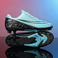 football shoes for men and women, low-top blue and white porcelain spikes, youth sneakers, children'