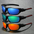 New Outdoor Sport Beszhe 8502 Overseas Polarized Night Vision Yellow Men Sunglasses Women Cycling Sunglasses