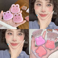 Cappuvini小兔子水光多用膏 韩系膨胀高光腮红少女自然可爱学生党