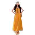 Women's Vacation Relaxed Loose Dress + Camisole + Skirt + Long Skirt 2026 - Yellow