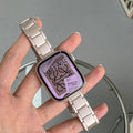 Fits Apple iwatch6789SE Brand New Collection Starlight Series Stainless Metal Band Watch Band