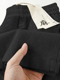 Summer Casual Fashion Linen Cotton Lightweight Loose Straight Leg Wide Leg Pants + Pants