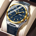 Swiss Brand Waterproof Mens Watch Trendy Casual Glow Formal Watch Live Export Bestseller Drop Ship