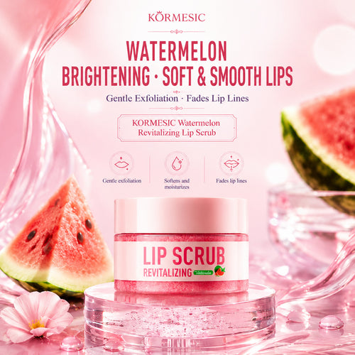 全英文KORMESIC唇部磨砂膏lip scrub轻柔护理唇部角质润养唇膜
