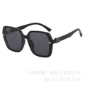 2025 New Big Frame Fashionable Sunglasses Overseas Premium Face-Slimming Women Sunglasses Designer Light Luxury Women Glasses