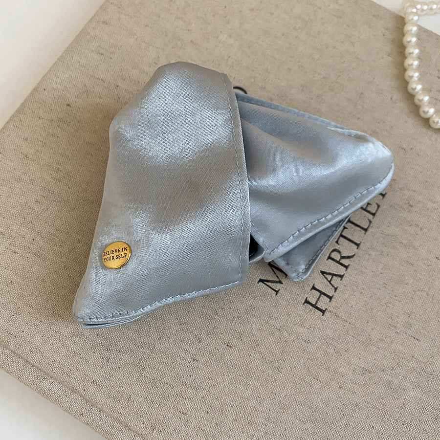Korean-Style Fabric Triangle Hair Claw Clip - view 12