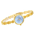 2025 New Deep Blue Round Small Dial Cross-Border Watch Supply Wholesale Compact Women Bracelet Watch
