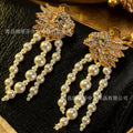 Overseas Western Heavy-Duty Beaded Vintage Breeze Jewelry Creative Fringe Necklace Full Crystal Lion Head Necklace Accessory Choker