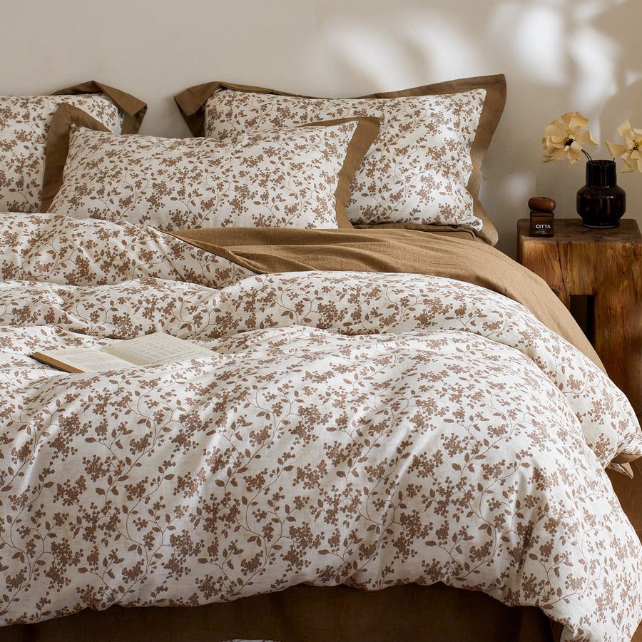 Simply Bare Vintage Cotton 4-Piece Bedding Set - view 5