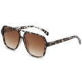 Big Frame Pair Bridge Men Sunglasses 2025 New Import Fashionable Retro Square Sun-Proof Women Street Snap Versatile Sunglasses