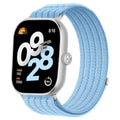 Fits Huawei Xiaomi Samsung Apple Red Beige Cloud Feel 5 Band Breathable Woven Nylon Velcro Watch Band