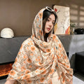 Women's Summer Ethnic Retro Frog Button Sun-Protection Shawl 2026 - As Pictured