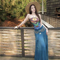 Women's Bohemian Ethnic Printed Skirt + Top 2-Piece Set 2026 | Summer Mini Skirt - As Pictured