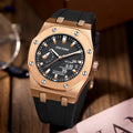 Drop Ship Item Time Royal Oak Mens Watch Octagonal Stud Western Bestseller Sports Watch Men Niche Waterproof