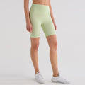 brushed five-point lulu yoga pants for women without embarrassing lines, high-waisted outdoor cyclin