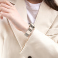 Fits Xiaomi Band 10 Band Metal Magnetic Beige Lily 9 / 8nfc Version Hand Wrist Strap Breathable 7 Premium Girls