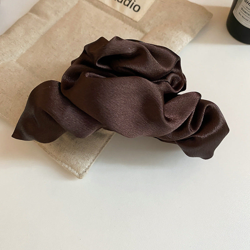 Korean Plaid Triangle Hair Claw Clip - view 10