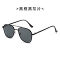 2022 New Sunglasses Export Influencer Style Personality Fashionable Glasses Men Metal Overseas Sunglasses Factory Wholesale