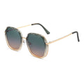 New Korean Knit Polarized Sunglasses Women Trendy Big Frame Retro Women Sunglasses Style Glasses Women Premium Polarized Men