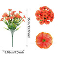 amazon imitation artificial eucalyptus morning glory flower bouquet for home courtyard garden living