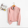 Women's Fall-Winter Stand Collar Fitted Jacket + Top 2026 | Trendy Jacket - As Pictured