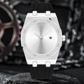 PINTIME / Item Time Silicone Band Student Watch Premium Personality Trendy Fashionable Date Men Waterproof Quartz Watch