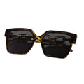 Big Frame Square Sunglasses UV-Proof Trendy New EU/US Import Fashionable Influencer Street Snap Versatile Women Sunglasses