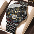 POEDAGAR Brand Waterproof Men Mechanical Watch Fashionable Casual Trendy Mens Watch Live Export Bestseller Watch