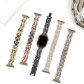 Fits Apple watch Apple Band Fashionable Twist Rhinestone Metal Apple Band
