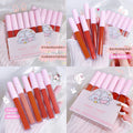 Cute Rabbit Lip Gloss Set - Matte, Smudge-Proof & Hydrating Lip Kit