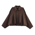 Women's Fall Lapel Collar Jacket 2026 | Trendy Jacket - Black