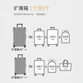 【严选工厂】旅行箱铝框20寸拉杆箱万向轮24男女学生行李箱26寸
