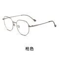 Beesfen T808T Polygon Prescription Glasses Women Korean Retro Glasses Frame β Titanium Frame Bare Face Artsy