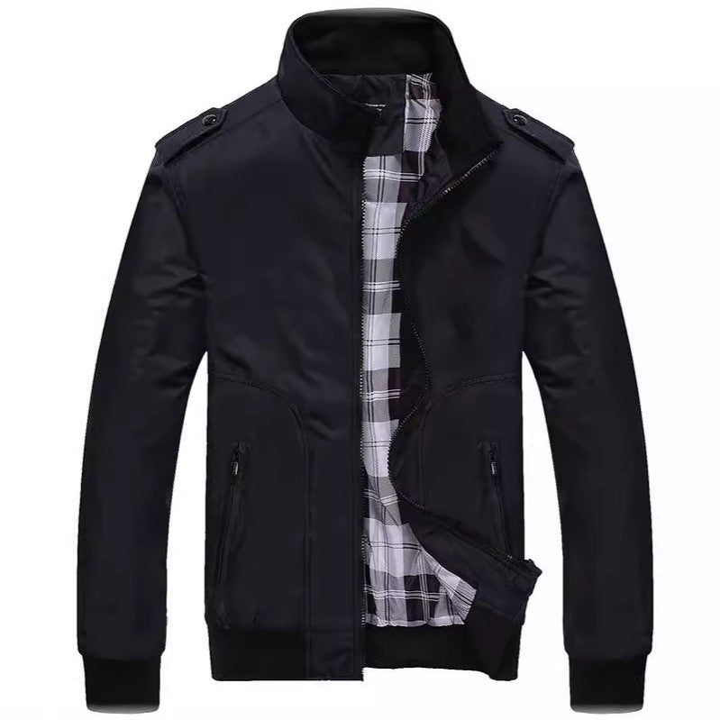 Fall Korean Casual Jacket + Top